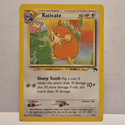 Pokemon Southern Islands Raticate #6 English - Image 1