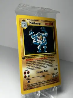 Pokemon TCG Machamp Holo Rare 1st Edition Base Set 8/102 Sealed - Image 3