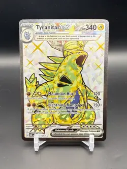Tyranitar ex 211/197 SV03: Obsidian Flames Holo Pokemon Ultra Rare - Image 1