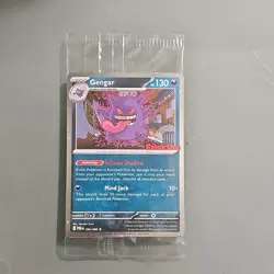 Pokemon Gengar GameStop Promo POR 050/088 Holo HP 130 Mind Jack English - Image 1