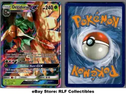 2017 Pokemon, Sun & Moon Base, #12/149 Decidueye GX, Holo Ultra Rare - Image 1