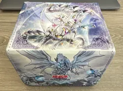 Yugioh Card Deck Box TCG Blue Eyes Ultimate Spirit Dragon Fit 100 Cards Magnetic - Image 2