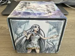 Yugioh Card Deck Box TCG Blue Eyes Ultimate Spirit Dragon Fit 100 Cards Magnetic - Image 5