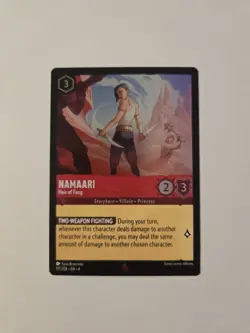 Disney Lorcana Namaari - Heir of Fang - Ursula's Return 117/204 Cold Foil - Image 1