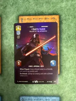 Darth Vader Twilight of the Apprentice (Prestige Foil) (Star Wars Unlimited) - Image 1