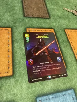 Darth Vader Twilight of the Apprentice (Prestige Foil) (Star Wars Unlimited) - Image 2