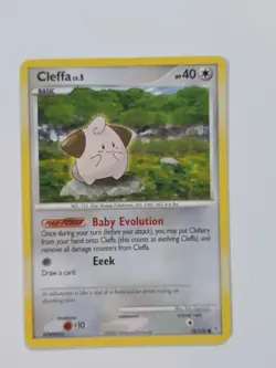 Cleffa 78/130 Diamond and Pearl Pokemon Card NM - Image 1