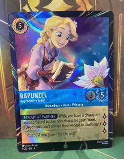 Exclusive Disney Lorcana Epcot Park Promos - Rapunzel & Donald Duck Card Set - Image 3