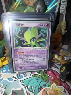 Pokemon TCG Celebi EX Ultra Rare Card 17/17 Pop Series 2 Promos - Image 1