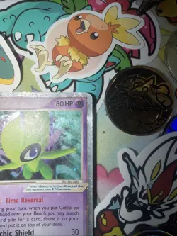 Pokemon TCG Celebi EX Ultra Rare Card 17/17 Pop Series 2 Promos - Image 4