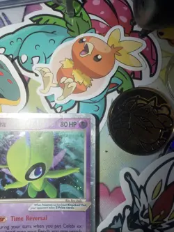 Pokemon TCG Celebi EX Ultra Rare Card 17/17 Pop Series 2 Promos - Image 5