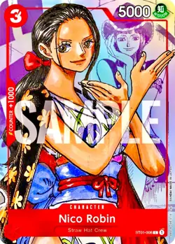 Nico Robin ST01-008 Manga One Piece Card Game 25th Anniversary English Alt Art - Image 1