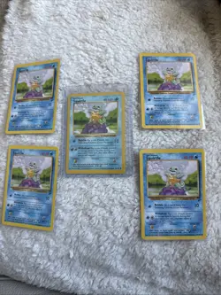 Squirtle WOTC 5x Card Lot ( 1x Shadlowless[LP] ), (4x Base Set 2 [LP] ) - Image 1