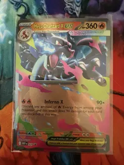 Mega Charizard X ex - Promo ME: Mega Evolution Promo 029 NM w Code Card - Image 1