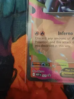 Mega Charizard X ex - Promo ME: Mega Evolution Promo 029 NM w Code Card - Image 3
