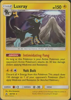 Luxray 48/156 | Holo Rare | Ultra Prism | Pokemon Card | MP - Image 1