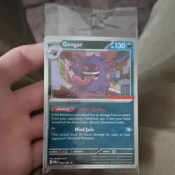 Pokemon TCG Gengar GameStop Promo Card POR 050/088 English Regular Stage 2 Ghost - Image 1