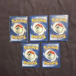 Vintage 2000 Pokemon TCG Trainer 5 Card Lot Gaze ESP Psychic 1 Spanish wotc - Image 2