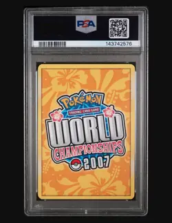 2007 Pokemon Card Rayquaza ex 97/101 PSA 9 MINT World Champion Promo NEW CERT - Image 2