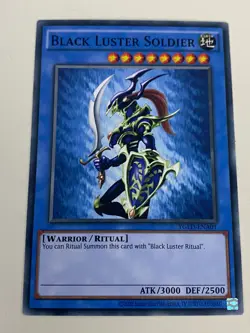 Yugioh Black Luster Soldier Ritual Envoy Sacred Twilight Chaos - Free Holo Card - Image 2