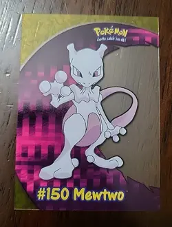 NM! Mewtwo PC5 #150 - Topps Pokemon Series 2 - Pokemon Card - Clear Plastic - Image 1