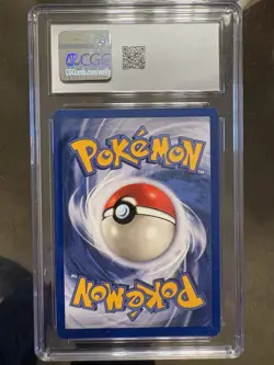 1999 Pokemon TCG Jungle Vaporeon Holo 1st Edition CGC 8.5 12/64 Card Stock - Image 2