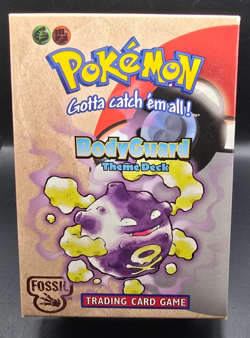 Pokemon TCG WOTC 1999 Fossil BodyGuard EMPTY Theme Deck with Rule Book Card List - Image 1