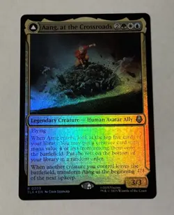 MTG Aang, at the Crossroads - Avatar: The Last Airbender FOIL LP - Image 1