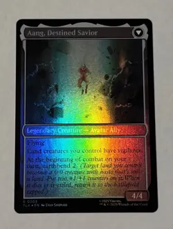 MTG Aang, at the Crossroads - Avatar: The Last Airbender FOIL LP - Image 2