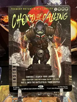 MTG | Chord of Calling (2376) [Secret Lair TMNT] NF - Image 1