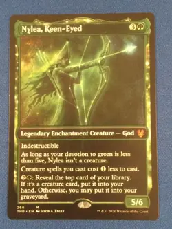 Nylea, Keen-Eyed Theros Beyond Showcase - NM - Image 1