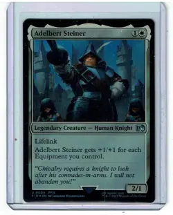 Adelbert Steiner - Foil - Final Fantasy - Magic the Gathering - Image 1