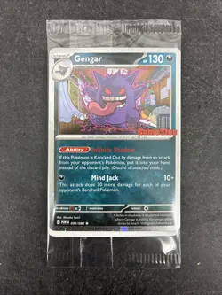 Pokemon TCG Gengar GameStop Promo Sealed Exclusive Limited In Stores - Image 1