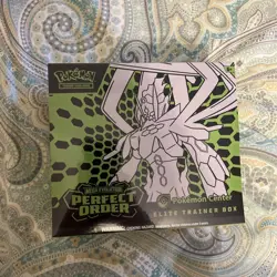 Pokemon Center Exclusive Elite Trainer Box Mega Evolution Perfect Order ETB - Image 1