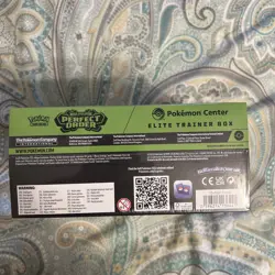 Pokemon Center Exclusive Elite Trainer Box Mega Evolution Perfect Order ETB - Image 5