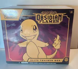 Pokemon: Scarlet & Violet Obsidian Flames Elite Trainer Box ETB New Factory Seal - Image 1