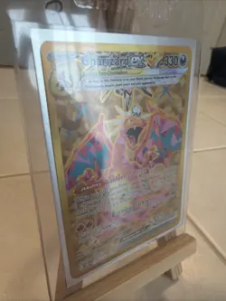 Pokemon TCG Charizard ex Obsidian Flames 228/197 Gold Hyper Rare - Image 2