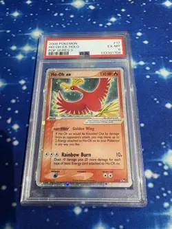 Pokemon Ho-Oh EX POP Series 3 Holo 17/17 PSA 6 EX-MT 2006 - Image 1