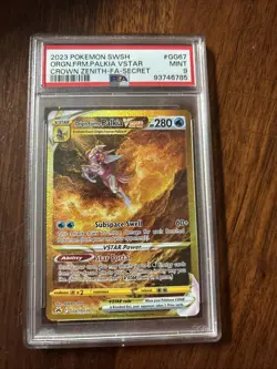 Palkia VSTAR #GG67 - Pokemon Crown Zenith PSA 9 - Image 1
