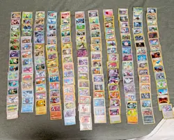 Pokemon TCG Mixed Card Lot 160+ HOLOS & REVERSE ONLY NO COMMON - Image 1
