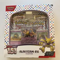 Alakazam EX Collection Box Sealed Pokemon Scarlet And Violet 151 820650855269 - Image 1