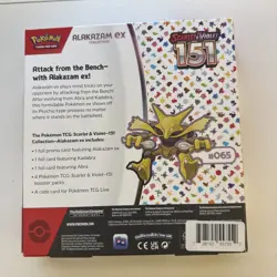 Alakazam EX Collection Box Sealed Pokemon Scarlet And Violet 151 820650855269 - Image 2