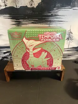 Pokemon Scarlet Violet Temporal Forces ETB - (Iron Leaves) Brand New/Sealed - Image 1