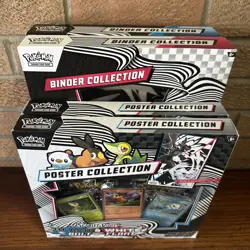 Pokemon Black Bolt And White Flare Binder Collection + 2 Poster Collections - Image 5