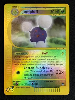 Pokemon Jumpluff 17/147 Aquapolis Reverse Holo - Image 1