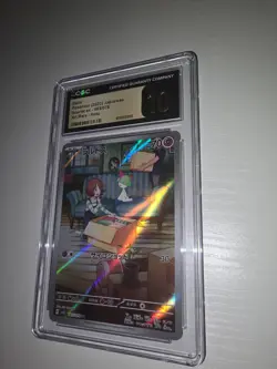 Ralts Pokemon 2023 Japanese Scarlet ex 083/078 Art Rare Holo CGC Pristine 10 - Image 2