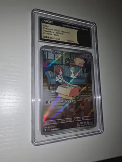 Ralts Pokemon 2023 Japanese Scarlet ex 083/078 Art Rare Holo CGC Pristine 10 - Image 3