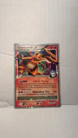Pokemon Charizard G LV.X Promo Holo Diamond and Pearl DP45 120 NEARMINT - Image 1