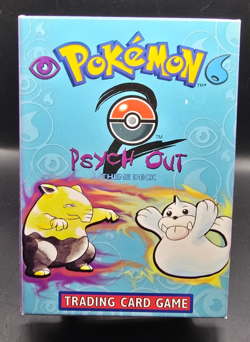 Pokemon TCG WOTC 2000 Base Set 2 Psych Out EMPTY Theme Deck with Rule Book - Image 1