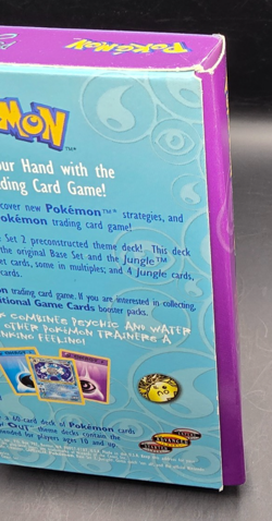 Pokemon TCG WOTC 2000 Base Set 2 Psych Out EMPTY Theme Deck with Rule Book - Image 3